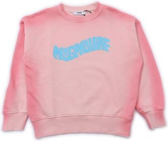 Msgm Felpa Msgm Aerografata Unisex