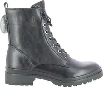 Tamaris Zwarte Damesschoenen - Dames - Veterlaarzen - Zwart - 39 EU - Schoenen
