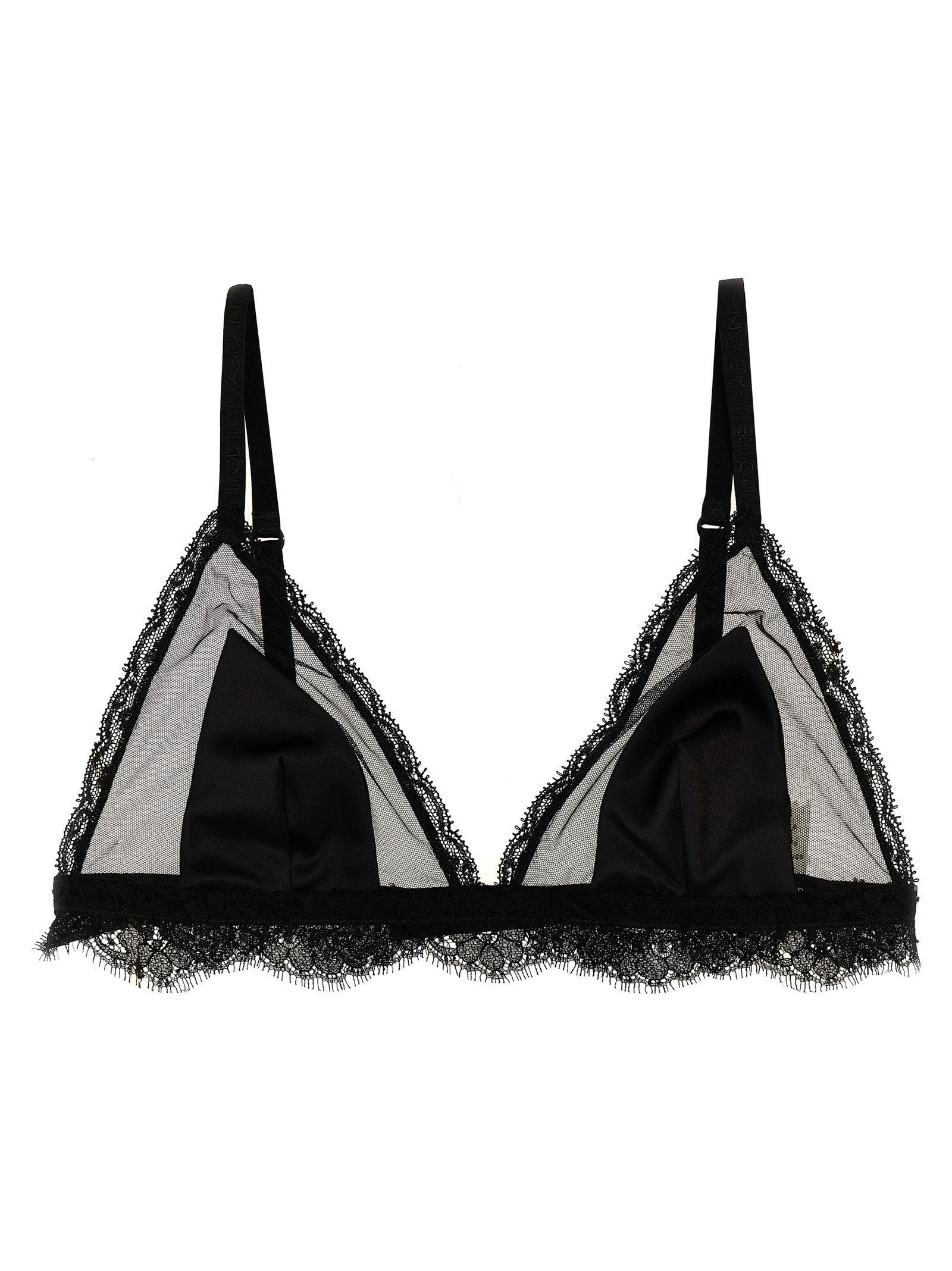 ブラジャー DOLCE  GABBANA Women Bras O1A01T ONO13 N0000 BLACK Satin balconette bra in Black for Women | Dolce&Gabbana® US