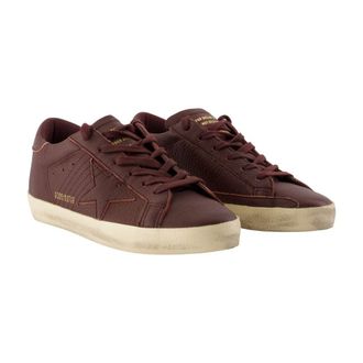 Golden Goose Super Star Sneaker - Burgundy