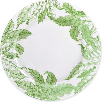 Caskata Freya Rimmed Salad Plate - Porcelain - Set 4 in Green at Nordstrom