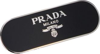 Prada Damess Haaraccessoires Staal Zwart/Zilver