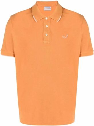 Jacob Cohen Heren, Tops, Oranje, Maat: 2XL
