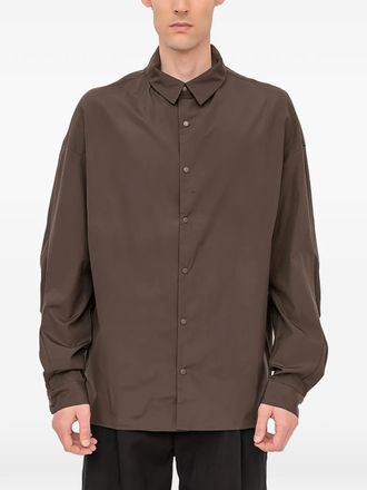 Devoa Camicia con bottoni - Marrone