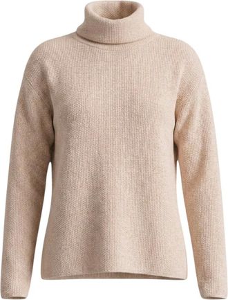 Gran Sasso Maglione Dolcevita - - Knitwear - Donna - Beige - M