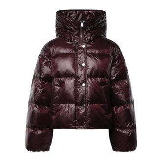 Pinko Pinko, Dames, Jassen, Rood, Maat: S Polyamide