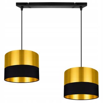 OEM L&aacute;mpara De Techo Colgante, Pantalla Dorada, Led