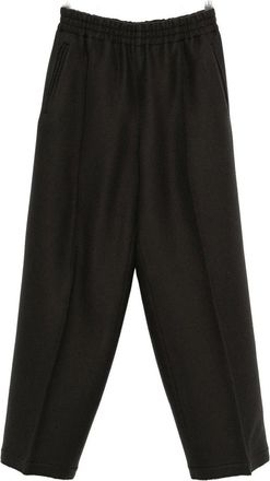 Ami Wool Wide-Leg Trousers