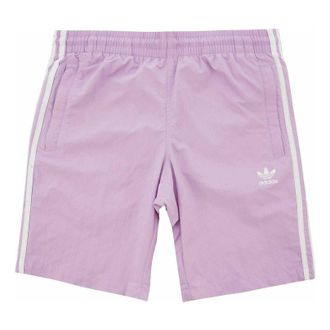 adidas Mens adidas originals Stripe Brand Logo Straight Shorts Pink DV1584