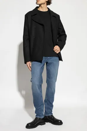 Diesel Long-sleeve Top T-ADJUST-LS-V1, Mens, Black