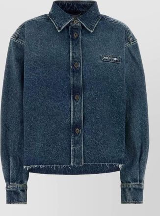 Miu Miu denim shirt