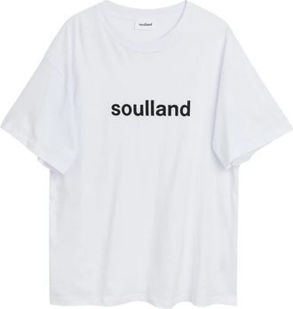 Soulland Oceaan T-shirt - unisex - T-shirts - Wit - S/M - Katoen - Tops