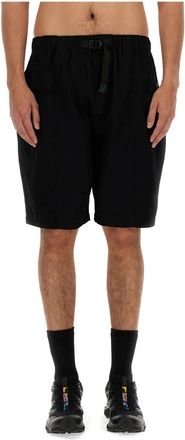 South2 West8 Belted C.s. Short - Heren - Korte Broeken - Zwart - M - Katoen - Korte Broeken