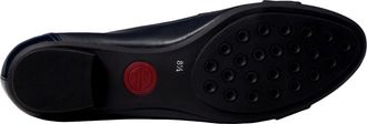 Marc Joseph New York Park Ave Flat Navy Nappa / Patent 4898-NN Womens