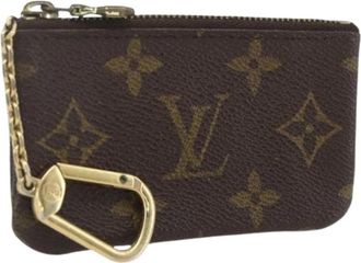 Louis Vuitton Pre-owned Canvas Portemonnee - Dames - Vintage Accessoires - Bruin - ONE Size - Vintage