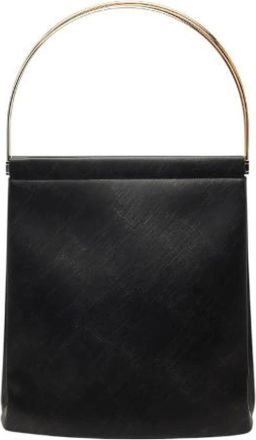 Cartier Pre-owned Handbags, female, Black, Size: ONE SIZE Pre-owned Trinity Leather Handbag