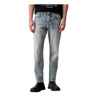 Karl Lagerfeld Tapered Jeans - Heren - Jeans - Blauw - Maat: W31 L30 Katoen
