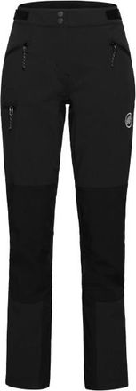 Mammut Courmayeur Softshell Pants Tourenhose f&uuml;r Damen | schwarz