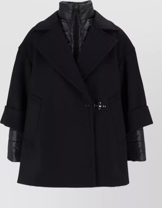 Fay wool cashmere double breasted coat