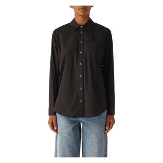 Michael Kors Overhemden, Dames, Zwart, XS, Shirts