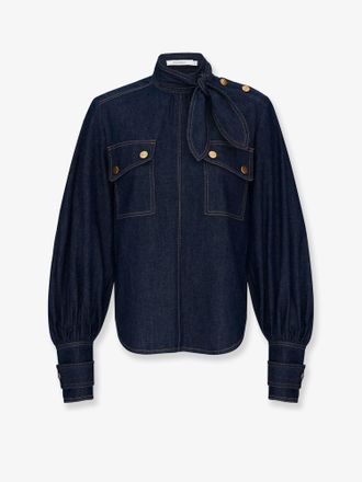 Zimmermann Camicia Cargo in denim - ZIMMERMANN - gender_Woman