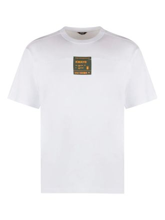 K-Way Fantome cotton t-shirt - men - Cotton - L - White