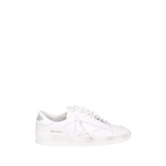 Golden Goose Sneakers, male, White, Size: 13 US Stardan Leather Upper
