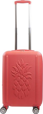 Tommy Bahama 22.5 Hard-Sided 3D Expandable Pineapple Luggage With Drawstring Bag