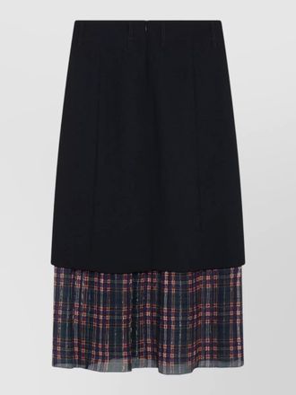 Dries Van Noten pleated skirt