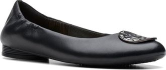Clarks Loreleigh Ave Leather Flat