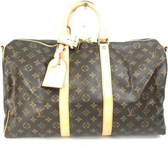 Louis Vuitton Pre-owned Weekend Bags, female, Brown, Size: ONE SIZE Pre-owned Canvas louis-vuitton-bags