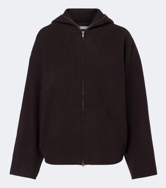 Max Mara Wool and cashmere-blend hoodie