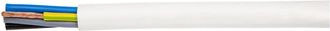 OEM Cable De Revestimiento H03vv-f (omy) 4x0,75 Amarillo Blanco /100m