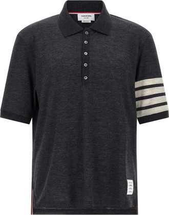 Thom Browne 4 Bar Polo Shirt