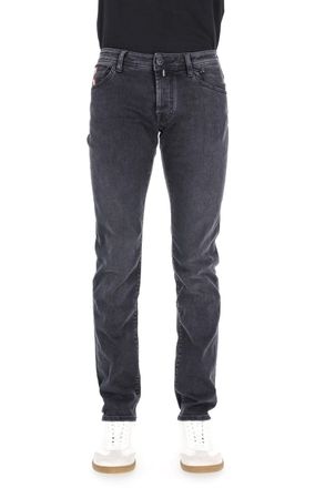 Jacob Cohen Saffiano Label Cotton-Modal Stretch Jeans Nick Fit