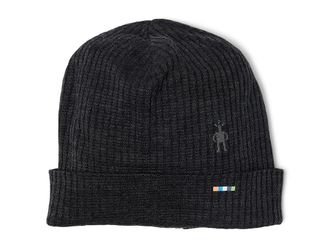 Smartwool Thermal Merino Rib Beanie Traditional Hats Charcoal Heather