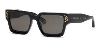 Philipp Plein SPP005V 700V Womens Sunglasses Black Size 57