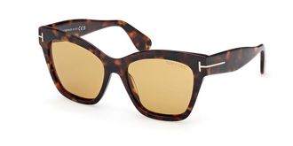 Tom Ford FT1217 ELVIRA 52E Womens Sunglasses Tortoiseshell Size 55