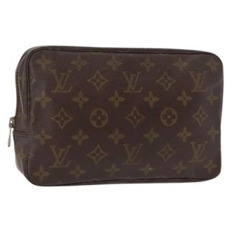 Louis Vuitton Pre-owned Clutches, female, Brown, Size: ONE SIZE Pre-owned Canvas Clutch