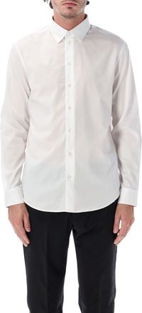 Emporio Armani White Classic Pointed Collar Shirt