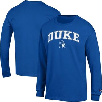 Champion Mens Champion Royal Duke Blue Devils Arch Over Logo Long Sleeve T-Shirt at Nordstrom, Size Xx-Large