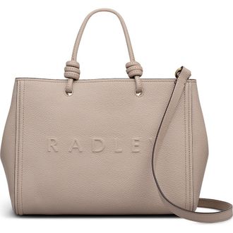 Radley London Ridgeway Gardens Medium Ziptop Satchel Bag in Porcini at Nordstrom Rack