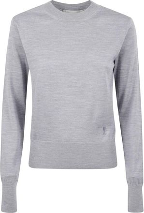 Ami Grey Crewneck Sweater