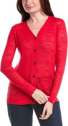 Lafayette 148 New York Button Front Cardigan