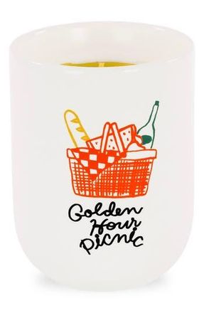 Ban.Do Golden Hour Picnic Scented Candle in Yellow/White at Nordstrom Rack