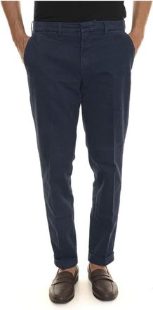 Fay Chino - Heren - Chinos - Blauw - W38 - Katoen - Broeken