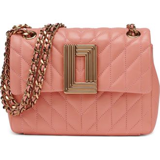 Karl Lagerfeld Lafayette Crossbody in Sun Coral at Nordstrom