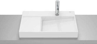 Roca Lavabo Sobre Encimera Horizon View 600x420 Con Orificio Para Grifer&iacute;a Blanco.-roca: Dise&ntilde;o, Innovaci&oacute;n Y Calidad