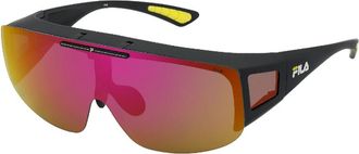 Fila SFI126 Polarized U28Z Mens Sunglasses Black Size 99