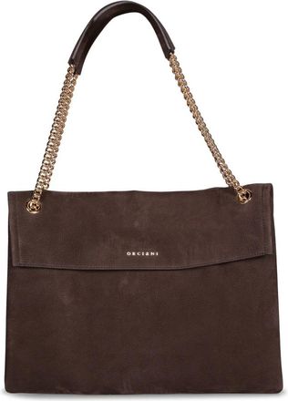 Orciani Shoulder Bag - Dames - Schoudertassen - Bruin - ONE Size - Leer - Tassen